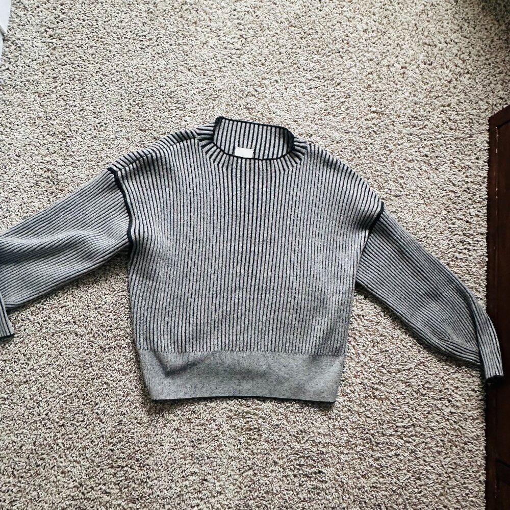 Varley Rib knit in grey/black